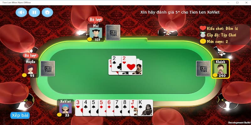Bài tiến lên miền Nam chiến thuật nâng cao tỷ lệ thắng
